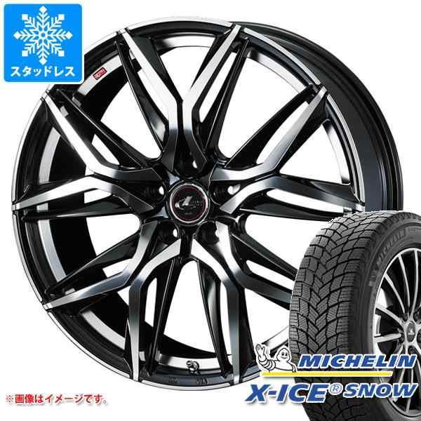 2023年製 スタッドレスタイヤ ミシュラン エックスアイススノー 235/50R18 101H XL ＆ レオニス LM 8.0-18 タイヤホイール4本セット235/5の通販は