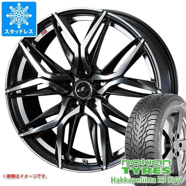 帯電防止処理加工 Hakkapeliitta スタッドレスタイヤ ノキアン ハッカペリッタ R3 SUV 235/60R18 107R XL レオニス  LM 8.0-18