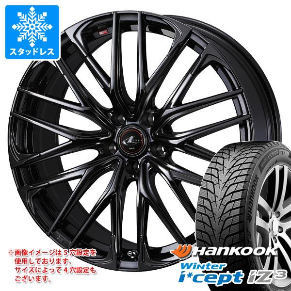 スタッドレスタイヤ ハンコック ウィンターアイセプト iZ3 X for SUV W636A 225/60R18 100H ＆ レオニス SK 8.0-18 タイヤホイール4本セット225/60-18 HANKOOK Winter i cept iZ3 X for SUV W636A
