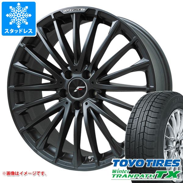トヨタ クラウンエステート AZSH38用 スタッドレス トーヨー ウィンタートランパス TX 235/55R19 101Q エルエフ フォース タイヤホイール4本セット 121,700円