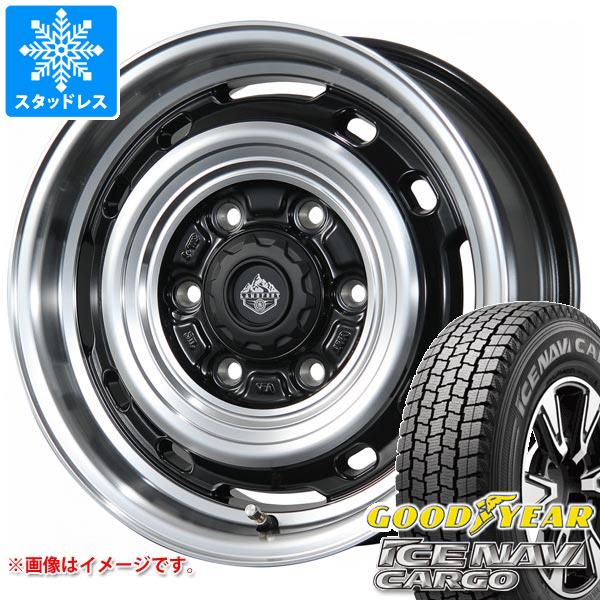 トヨタ ハイエース 200系用 2026年製 スタッドレス グッドイヤー アイスナビカーゴ 195/80R15 107/105N ランドフット XFG タイヤホイール4本セット 73,920円