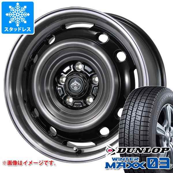 スタッドレスタイヤ ダンロップ ウインターマックス03 WM03 225/60R17 ...