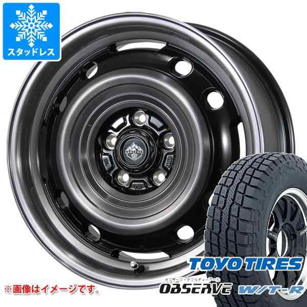 5本セット ジープ ラングラー JK/JL系用 スタッドレス トーヨー オブザーブ WTR LT285/70R17 116/113Q ランドフット XFG タイヤホイール5の通販は