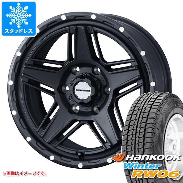 ハイエース 200系用 スタッドレス ハンコック ウィンター RW06 195/80R15 107/105L マッドヴァンス07 タイヤホイール4本セット