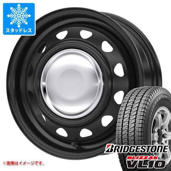 スタッドレスタイヤ ブリヂストン ブリザック VL10 145/80R12 80/78N (145R12 6PR相当) ＆ ネオキャロ 3.5-12  タイヤホイール4本セット14の通販はau PAY マーケット - タイヤ1番