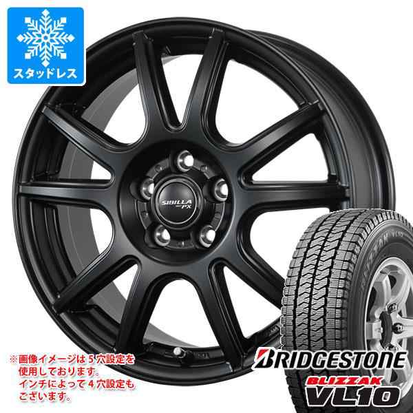 蔵 スタッドレスタイヤ 新品 ブリヂストン BLIZZAK VL10 ブリザック 冬用タイヤ 145 80R12インチ 80 78N 4本セット  www.hotelpr.co.uk