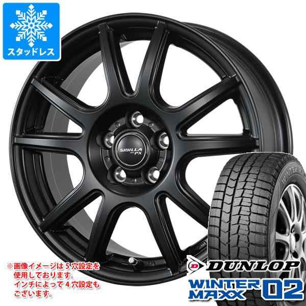 145/80R13ダンロップWINTER MAXX02新品2023年製4本送料込