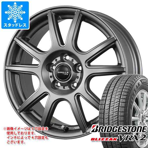 スタッドレスタイヤ ブリヂストン ブリザック VRX2 215/60R16 95Q ＆ シビラ PX 6.5-16 タイヤホイール4本セット215/60-16  BRIDGESTONE Bの通販はau PAY マーケット タイヤ1番 au PAY マーケット－通販サイト