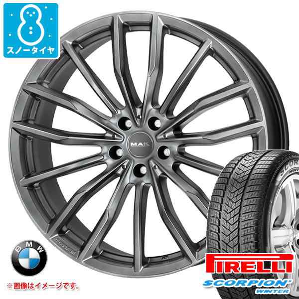 BMW G05 X5用 スノータイヤ ピレリ スコーピオン ウィンター 265/50R19 110H XL ランフラット ★ BMW承認 MAK ラップ タイヤホイール4本の通販は 362,100円