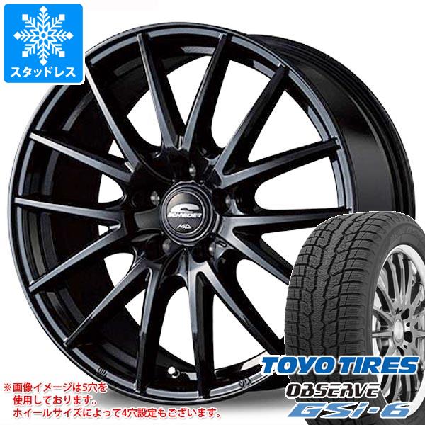 スタッドレスタイヤ トーヨー オブザーブ GSi-6 225/65R17 102Q ＆ MID ホイールズ SQ27 7.0-17 タイヤホイール4本セット225/65-17 TOYO OBSERVE GSi-6 82,445円