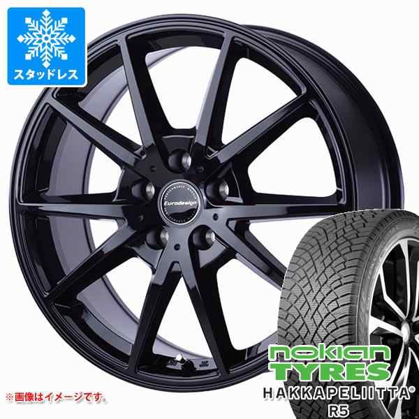 MINI クラブマン F54用 スタッドレス ノキアン ハッカペリッタ R5 225/40R18 92T XL ユーロデザイン スウィンドン  タイヤホイール4本セッ｜au PAY マーケット