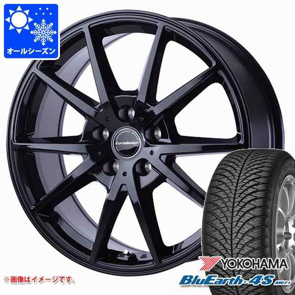 MINI クラブマン F54用 オールシーズンタイヤ ヨコハマ ブルーアース4S AW21 225/45R17 94V XL ユーロデザイン スウィンドン タイヤホイ|au PAY マーケット