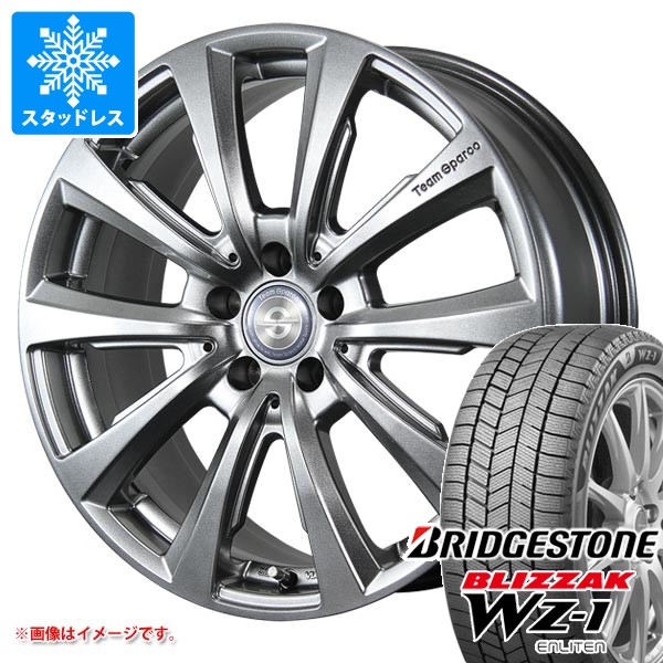 メルセデスベンツ W247 Bクラス用 スタッドレス ブリヂストン ブリザック WZ-1 205/60R16 96Q XL チームスパルコ ヴァローザ ver.02 タイヤホイール4本セット