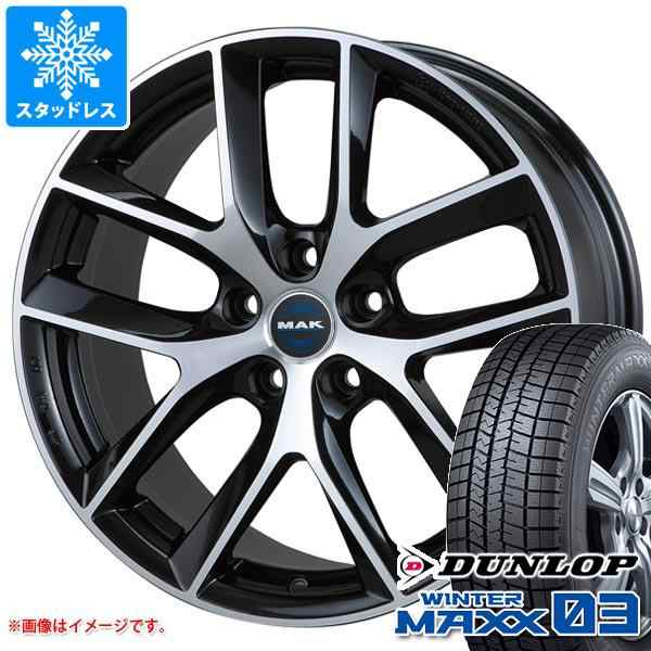 テスラ モデル3用 スタッドレス ダンロップ ウインターマックス03 WM03 235/40R19 92Q MAK ボルテージFF タイヤホイール4本セットの通販はau  PAY マーケット タイヤ1番 au PAY マーケット－通販サイト