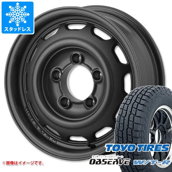 5本セット ジムニー用 スタッドレス トーヨー オブザーブ WTR 185 