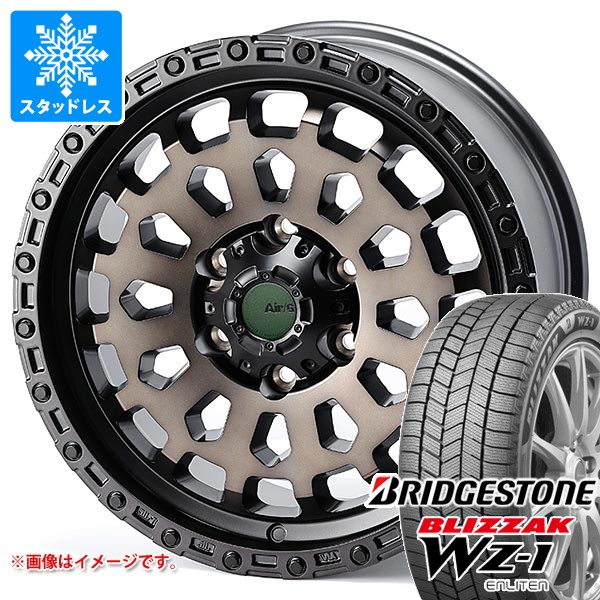 トヨタ ランドクルーザー250用 スタッドレス ブリヂストン ブリザック WZ-1 265/65R18 116Q XL 2025年10月発売サイズ エアージー ヴァルカン タイヤホイール4本セット