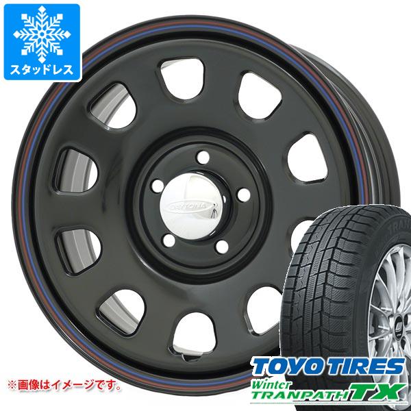 ミツビシ デリカD5用 スタッドレス トーヨー ウィンタートランパス TX 215/70R16 100Q デイトナズ G2 タイヤホイール4本セット