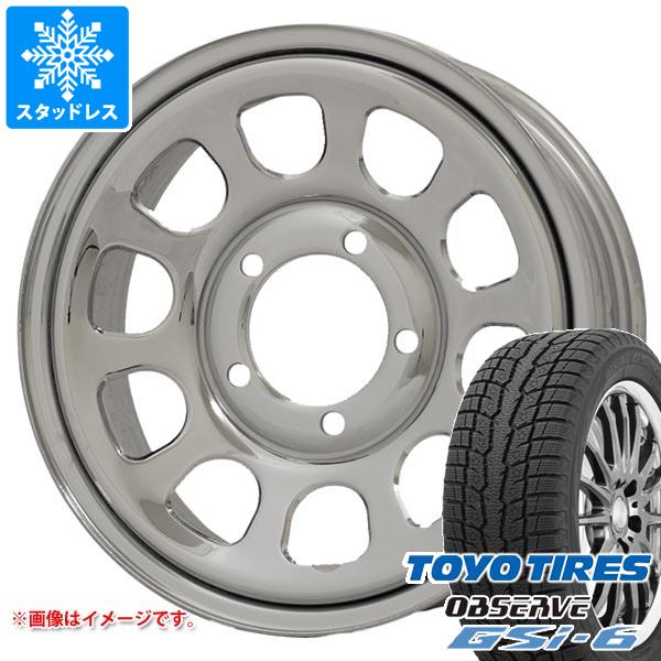 スズキ ジムニー JB64W用 スタッドレス トーヨー オブザーブ GSi-6 215/70R16 100Q デイトナズ G2 タイヤホイール4本セット