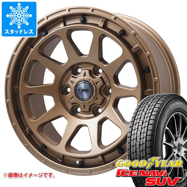 ランドクルーザー300用 スタッドレス グッドイヤー アイスナビ SUV 265/65R18 114Q LMG ディエス タイヤホイール4本セット