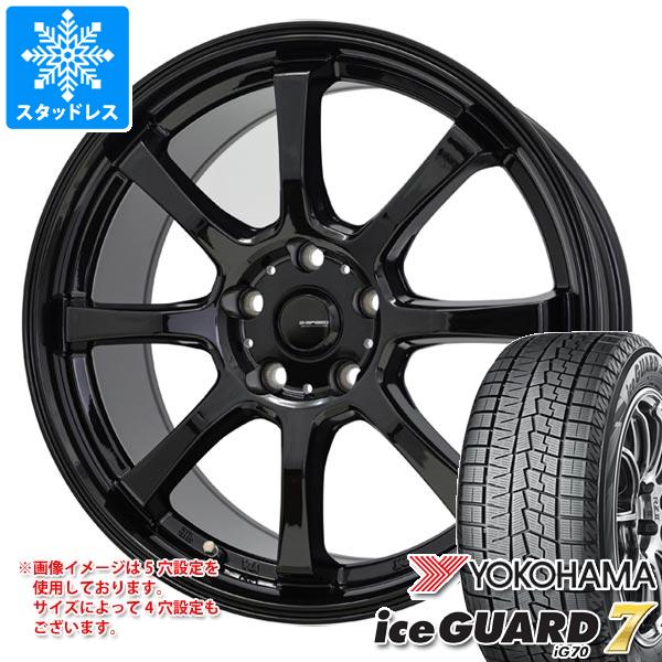 スタッドレスタイヤ ヨコハマ アイスガードセブン iG70 165/65R14 79Q ＆ ジースピード G-08 タイヤホイール4本セット165/65-14 YOKOHAMA iceGUARD 7 iG70の通販は