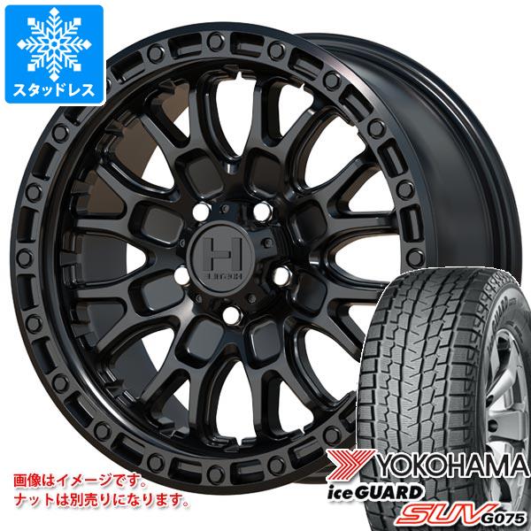 ジープ ラングラー JK/JL系用 スタッドレス ヨコハマ アイスガード SUV G075 265/70R17 115Q ホスタイル H135 リッジクレスト タイヤホイール4本セット 155,000円