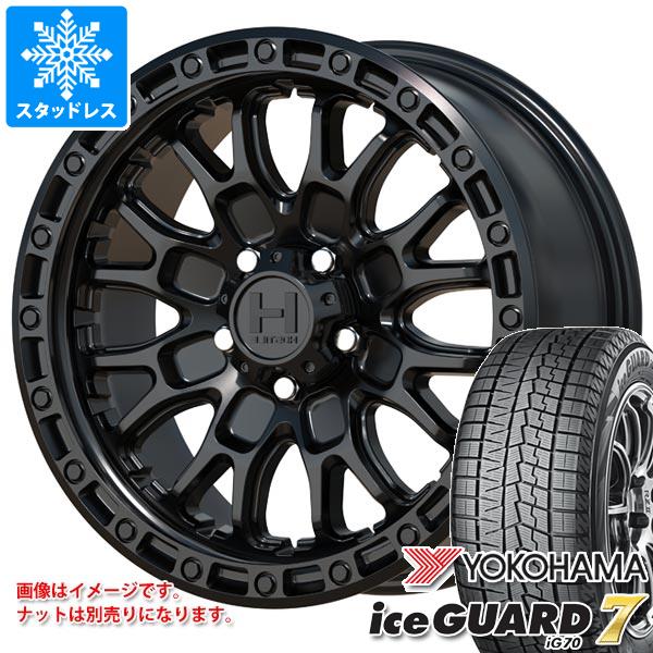 スタッドレスタイヤ ヨコハマ アイスガードセブン iG70 225/65R17 102Q ＆ ホスタイル H135 リッジクレスト 8.0-17 タイヤホイール4本セット225/65-17 YOKOHAMA iceGUARD 7 iG70の通販は