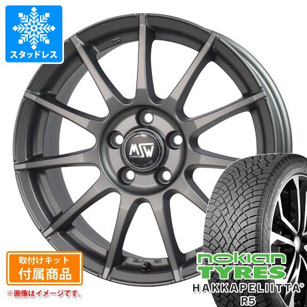 ボルボ V90クロスカントリー PB/PD系用 スタッドレス ノキアン ハッカペリッタ R5 SUV 235/55R18 104R XL OZ MSW 85-2H タイヤホイール4本セットの通販は