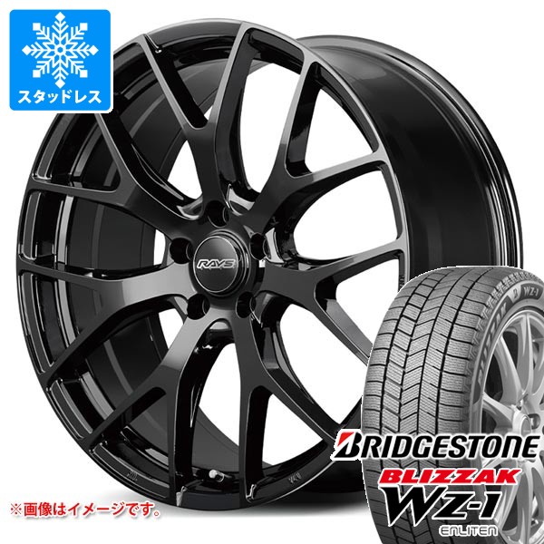 トヨタ 40系アルファード用 スタッドレス ブリヂストン ブリザック WZ-1 245/45R20 103Q XL レイズ RS 2x7FT タイヤホイール4本セット