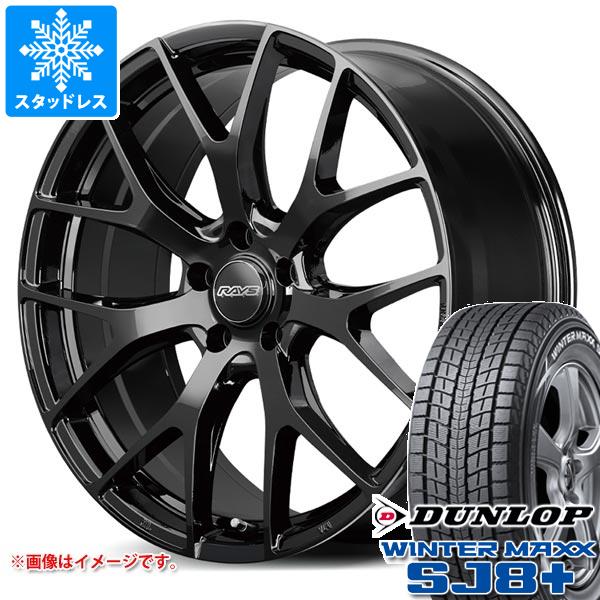 レクサス NX 20系用 スタッドレス ダンロップ ウインターマックス SJ8 プラス 235/50R20 104Q XL レイズ RS 2x7FT タイヤホイール4本セット