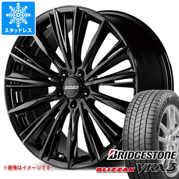 トヨタ クラウンエステート AZSH38用 スタッドレス ブリヂストン ブリザック VRX3 235/55R19 101Q レイズ RS ヴォウジェ タイヤホイール4本セット