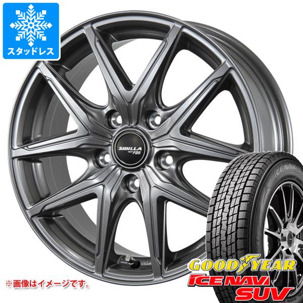 スタッドレスタイヤ グッドイヤー アイスナビ SUV 235/70R16 106Q ＆ シビラ ネクスト F05 6.5-16 タイヤホイール4本セット235/70-16 GOODYEAR ICE NAVI SUV