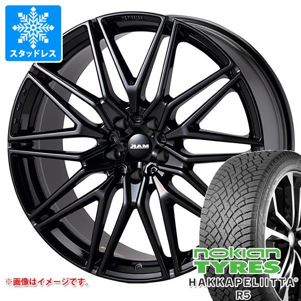 BMW I20 iX用 スタッドレス ノキアン ハッカペリッタ R5 SUV 275/45R21 110T XL MAK シュトゥルム タイヤホイール4本セット