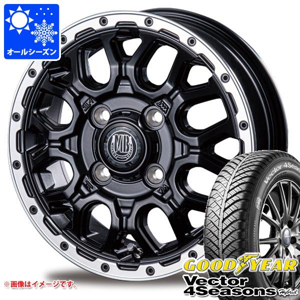 ハスラー オールシーズンタイヤ ホイール4本セット 165/60R15 クムホ マーシャル MH22 オールシーズン(限定) モンツァ ZACK JP-209 15インチ ハスラー用 オールシーズンタイヤ グッドイヤー ベクター 4シーズンズ