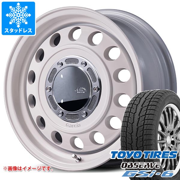 スズキ ジムニー用 スタッドレス トーヨー オブザーブ GSi-6 175/80R16 91Q ガルシア シスコ タイプ2 タイヤホイール4本セット 89,045円