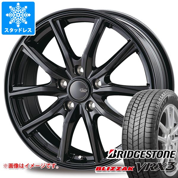 スタッドレスタイヤ ブリヂストン ブリザック VRX3 145/70R12 69Q ＆ インターミラノ クレール GZ10 3.5-12 タイヤホイール4本セット145/70-12 BRIDGESTONE BLIZZAK VRX3