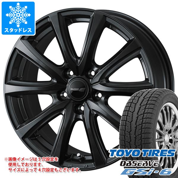 トヨタ 40系アルファード用 スタッドレス トーヨー オブザーブ GSi-6 225/55R19 99Q エリシア タイヤホイール4本セット