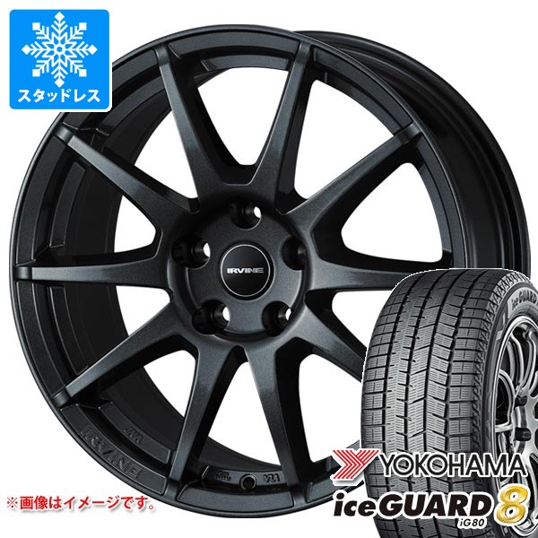 メルセデスベンツ W214 Eクラス用 スタッドレス ヨコハマ アイスガードエイト iG80 225/55R18 102Q XL アーヴィン S02 タイヤホイール4本セット