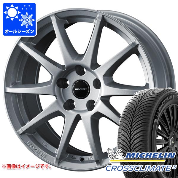 アウディ A3 GY系用 オールシーズンタイヤ ミシュラン クロスクライメート3 225/45R17 94Y XL アーヴィン S02 タイヤホイール4本セット 103,200円