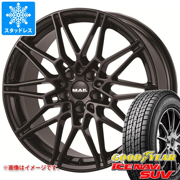  X1 X2 (U11 ) 225/60R17 ホイール スタドレス4本 BMW U11 X1用 スタッドレス グッドイヤー アイスナビ SUV 225/60R17