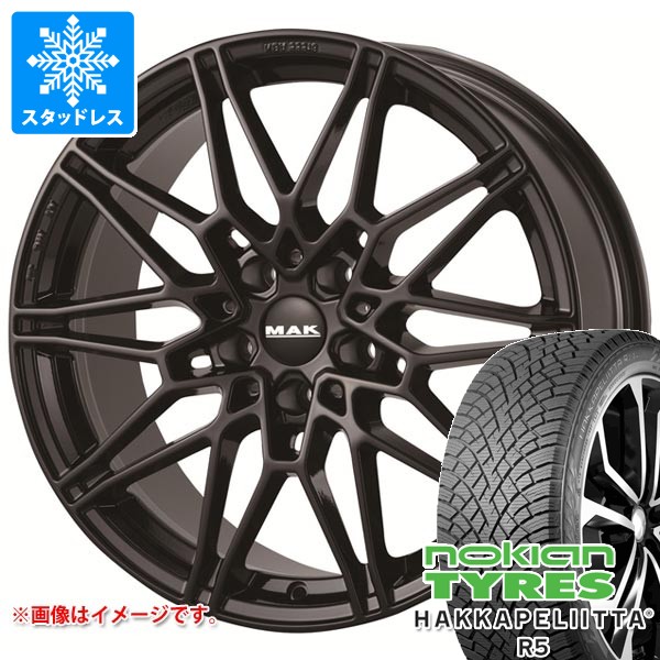 BMW U11 X1用 スタッドレス ノキアン ハッカペリッタ R5 EV 245/45R19 102T XL MAK ケーニッヒ タイヤホイール4本セット