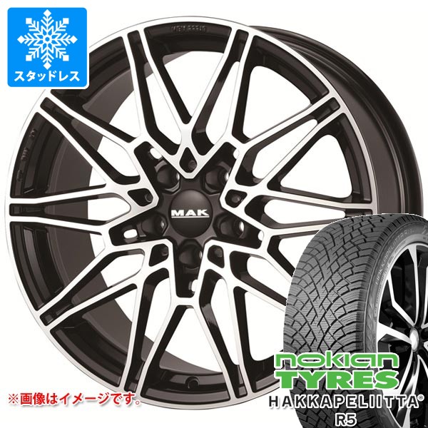 BMW U10 X2用 スタッドレス ノキアン ハッカペリッタ R5 245/45R19 102T XL MAK ケーニッヒ タイヤホイール4本セット