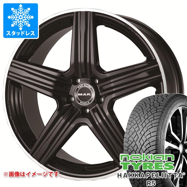 メルセデスベンツ W222 Sクラス用 スタッドレス ノキアン ハッカペリッタ R5 245/45R19 102T XL MAK ルイス タイヤホイール4本セット