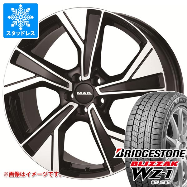 ボルボ XC60 UB/UD系用 スタッドレス ブリヂストン ブリザック WZ-1 235/55R19 101Q MAK マルメ タイヤホイール4本セット