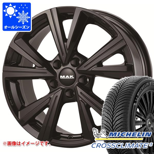 VW T-クロス C1DKR用 オールシーズンタイヤ ミシュラン クロスクライメート3 205/60R16 96V XL MAK クバーズ タイヤホイール4本セット 100,210円