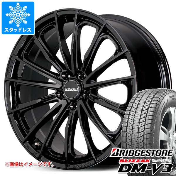 レクサス NX 20系用 スタッドレス ブリヂストン ブリザック DM-V3 235/50R20 104Q XL レイズ RS ヴォウジェ SE タイヤホイール4本セット