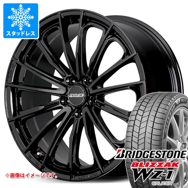 レクサス LBX MAYH10系用 スタッドレス ブリヂストン ブリザック WZ-1 225/55R18 102Q XL レイズ RS ヴォウジェ SE タイヤホイール4本セット