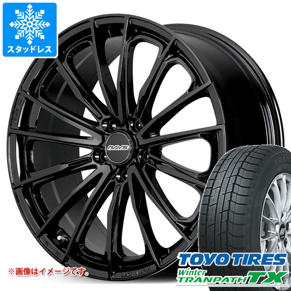 トヨタ 40系アルファード用 スタッドレス トーヨー ウィンタートランパス TX 225/65R17 102Q レイズ RS ヴォウジェ SE タイヤホイール4本セット