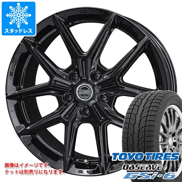 トヨタ 40系アルファード用 スタッドレス トーヨー オブザーブ GSi-6 225/65R17 102Q スマック IG-TEC タイヤホイール4本セット 88,550円