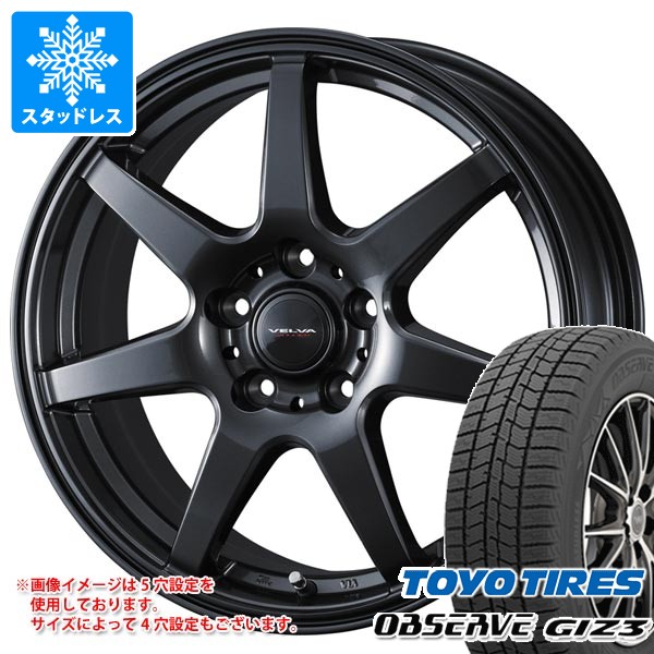 トヨタ クラウンエステート AZSH38用 スタッドレス トーヨー オブザーブ ギズ3 235/60R18 107Q XL ヴェルヴァ ワンダー タイヤホイール4本セット 109,800円