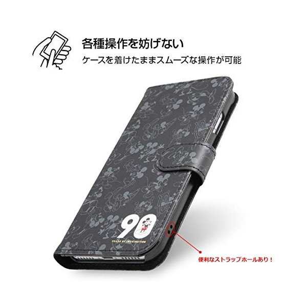 Iphone 8 7 6s 6 ケース ミッキーマウス ディズニー ミッキー 90周年デザイン 手帳型 手帳 手帳型ケース マグネット 90周年 Anniversary の通販はau Pay マーケット エクスプレスジャパン